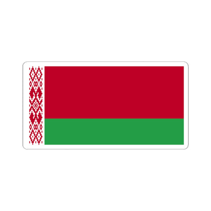 Flag of Belarus WFB 2004 (Belarus) STICKER Vinyl Kiss-Cut Decal