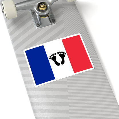 Flag of France Pieds-noirs (France) STICKER Vinyl Kiss-Cut Decal