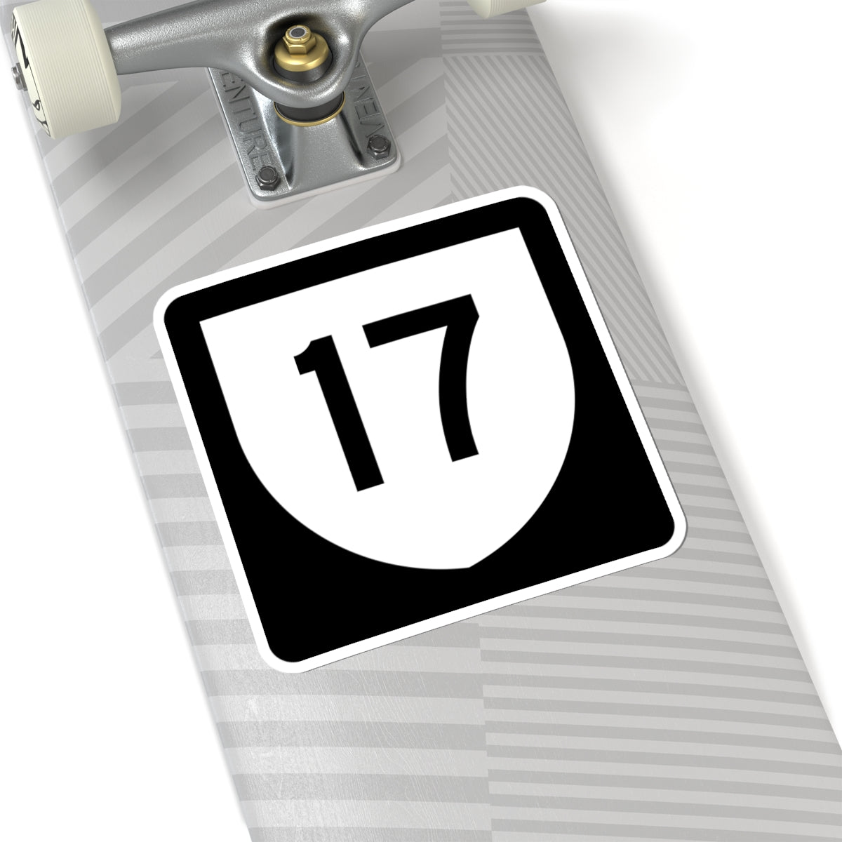 PR urban primary 17 (Puerto Rico) (Road Sign) STICKER Vinyl Kiss-Cut Decal