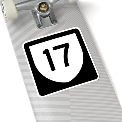 PR urban primary 17 (Puerto Rico) (Road Sign) STICKER Vinyl Kiss-Cut Decal
