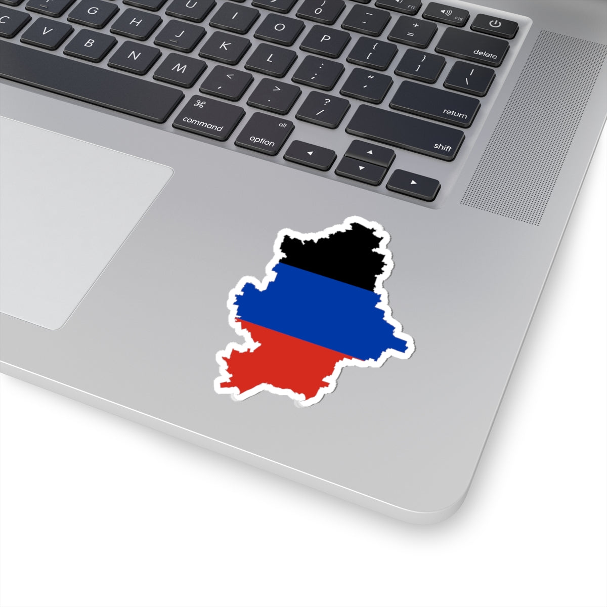 Donetskindependence-Flagmap (Ukraine) STICKER Vinyl Kiss-Cut Decal