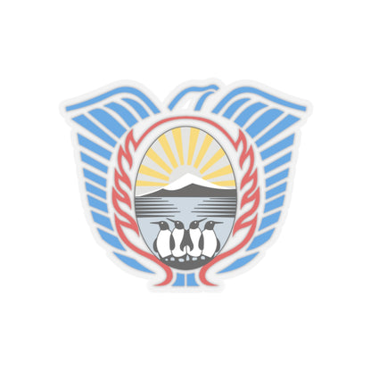 Coat of Arms Tierra del Fuego Argentina - STICKER Vinyl Kiss-Cut Decal