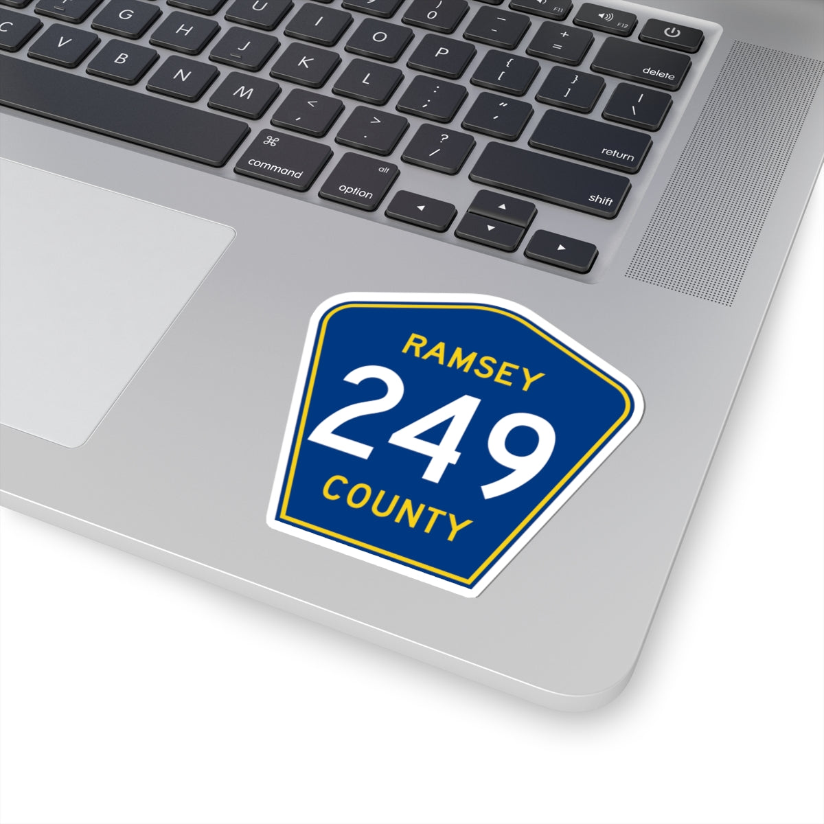 Ramsey County 249 MN (Minnesota) (Road Sign) STICKER Vinyl Kiss-Cut Decal