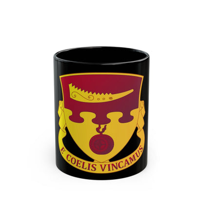 675th Airborne Field Artillery Battalion (U.S. Army) Black Coffee Mug-11oz-The Sticker Space