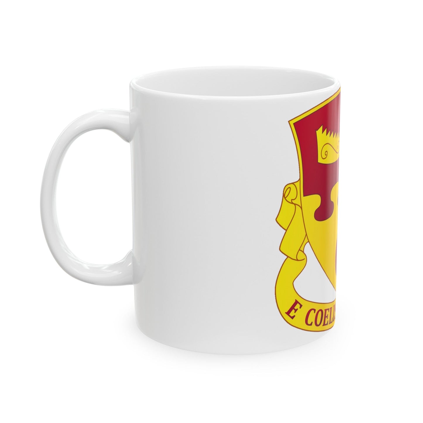 675th Airborne Field Artillery Battalion (U.S. Army) White Coffee Mug-The Sticker Space