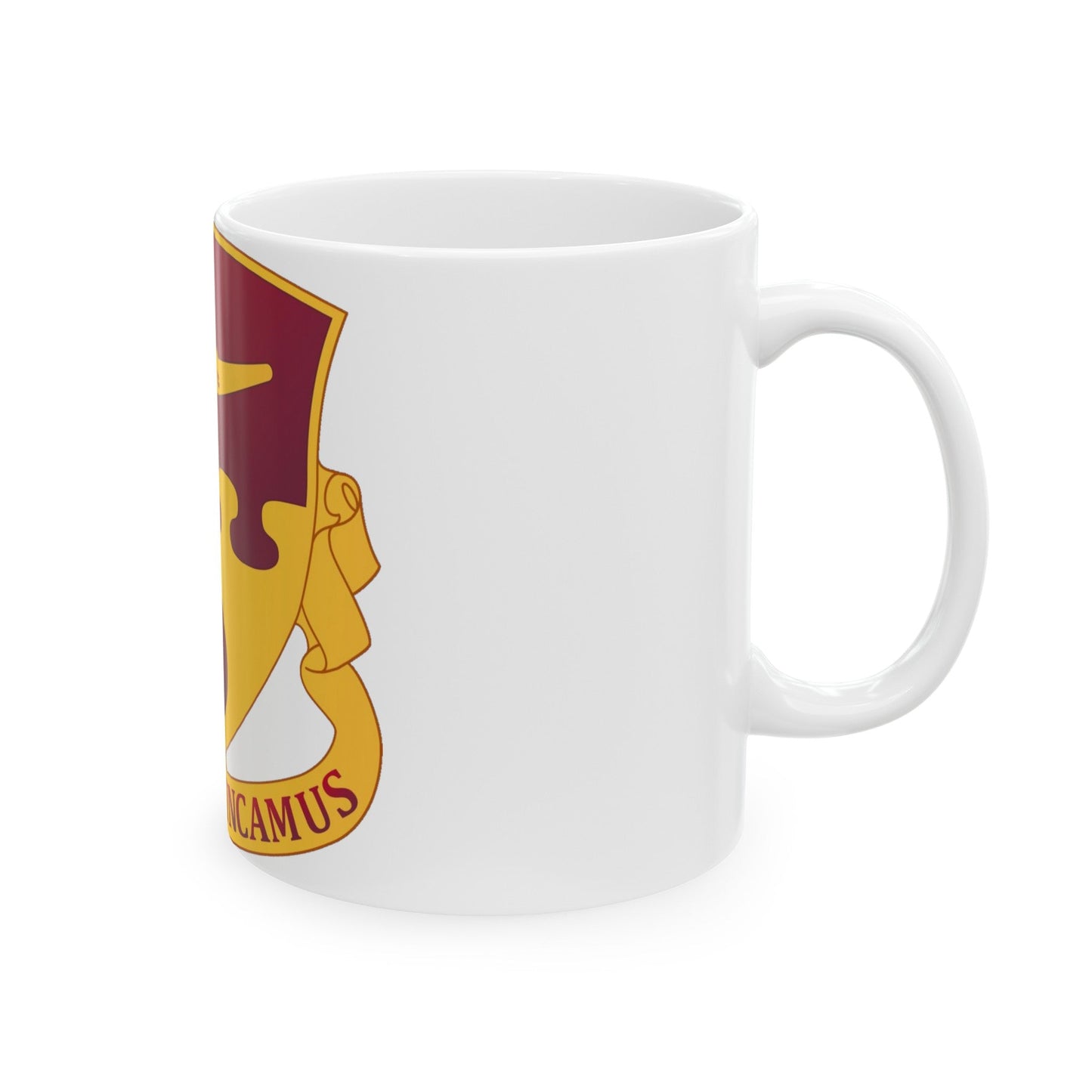 675th Airborne Field Artillery Battalion (U.S. Army) White Coffee Mug-The Sticker Space