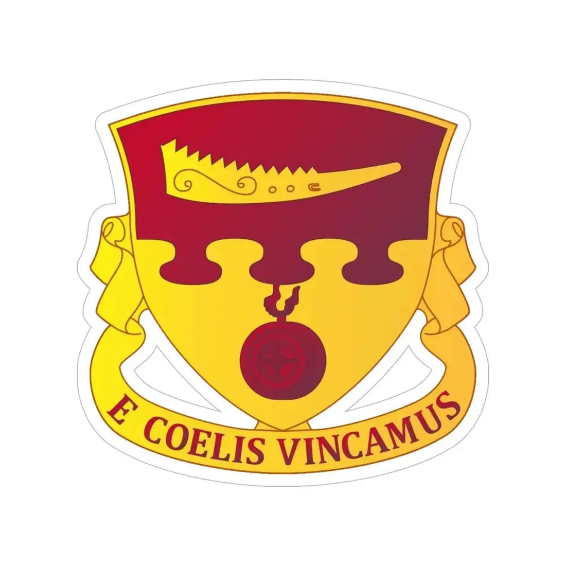 675th Airborne Field Artillery Battalion (U.S. Army) Transparent STICKER Die-Cut Vinyl Decal 6 Inch - The Sticker Space