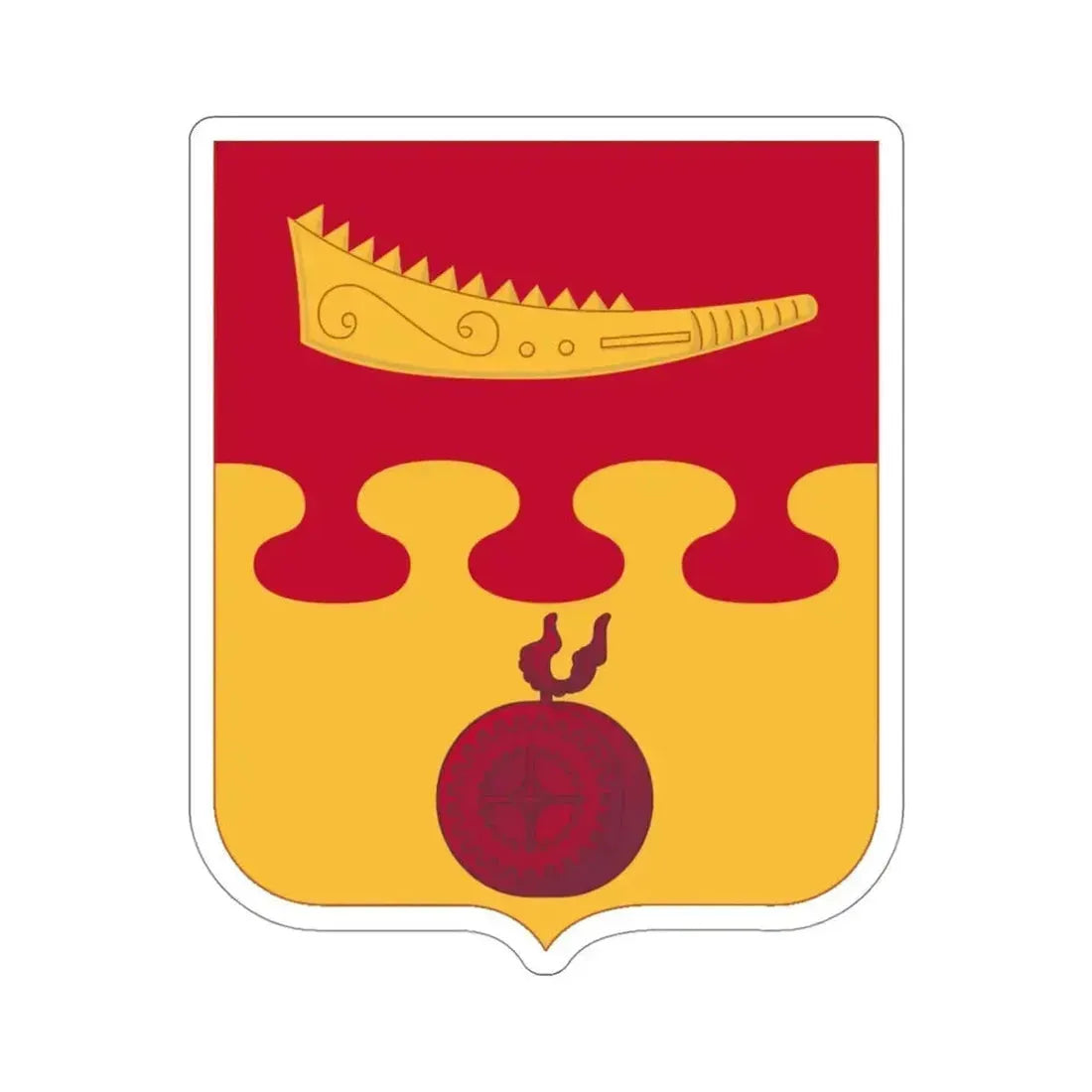 675th Airborne Field Artillery Battalion v2 (U.S. Army) STICKER Vinyl Die-Cut Decal 4 Inch - The Sticker Space