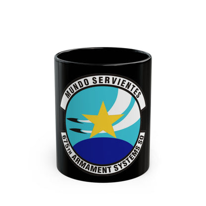 675th Armament Systems Squadron (U.S. Air Force) Black Coffee Mug-11oz-The Sticker Space