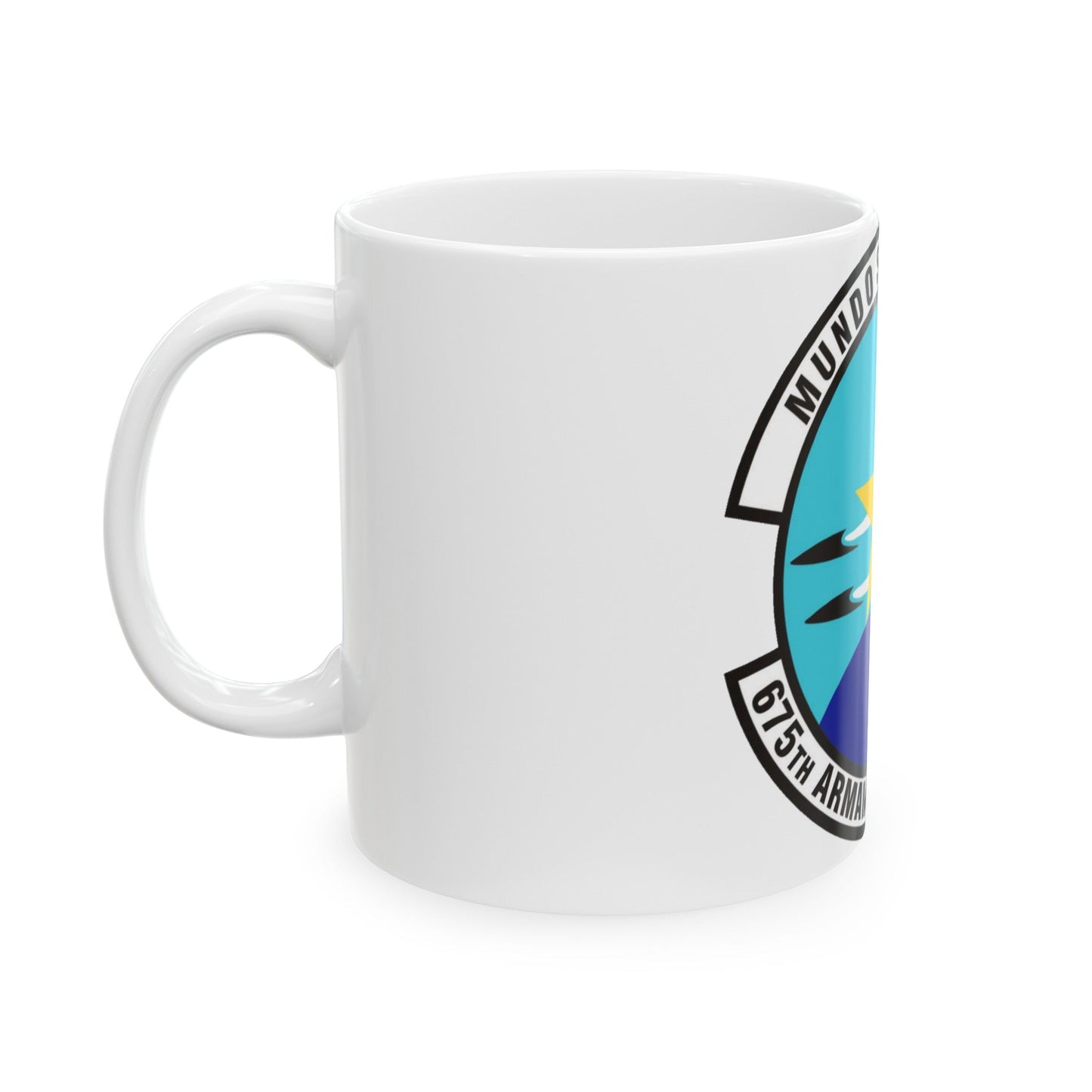 675th Armament Systems Squadron (U.S. Air Force) White Coffee Mug-The Sticker Space