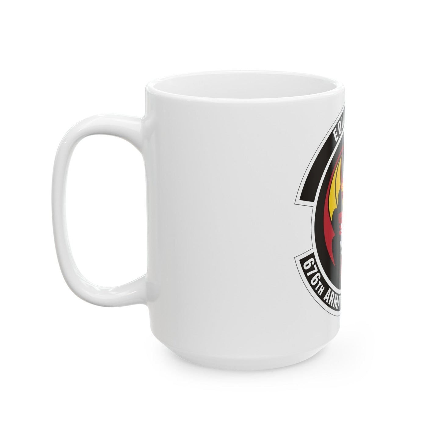 676th Armament Systems Squadron (U.S. Air Force) White Coffee Mug-The Sticker Space