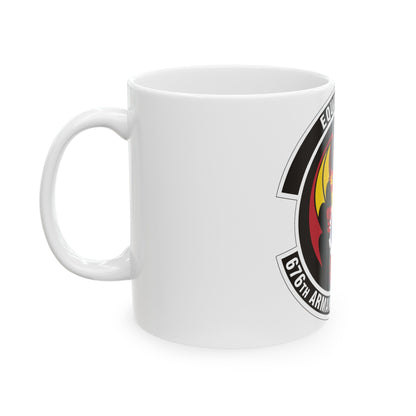 676th Armament Systems Squadron (U.S. Air Force) White Coffee Mug-The Sticker Space