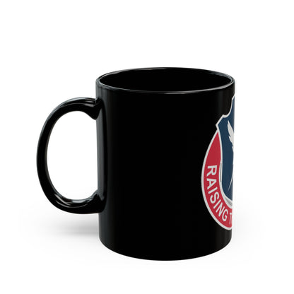 678 Personnel Services Battalion (U.S. Army) Black Coffee Mug-The Sticker Space