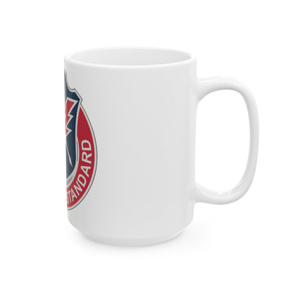 678 Personnel Services Battalion (U.S. Army) White Coffee Mug-The Sticker Space