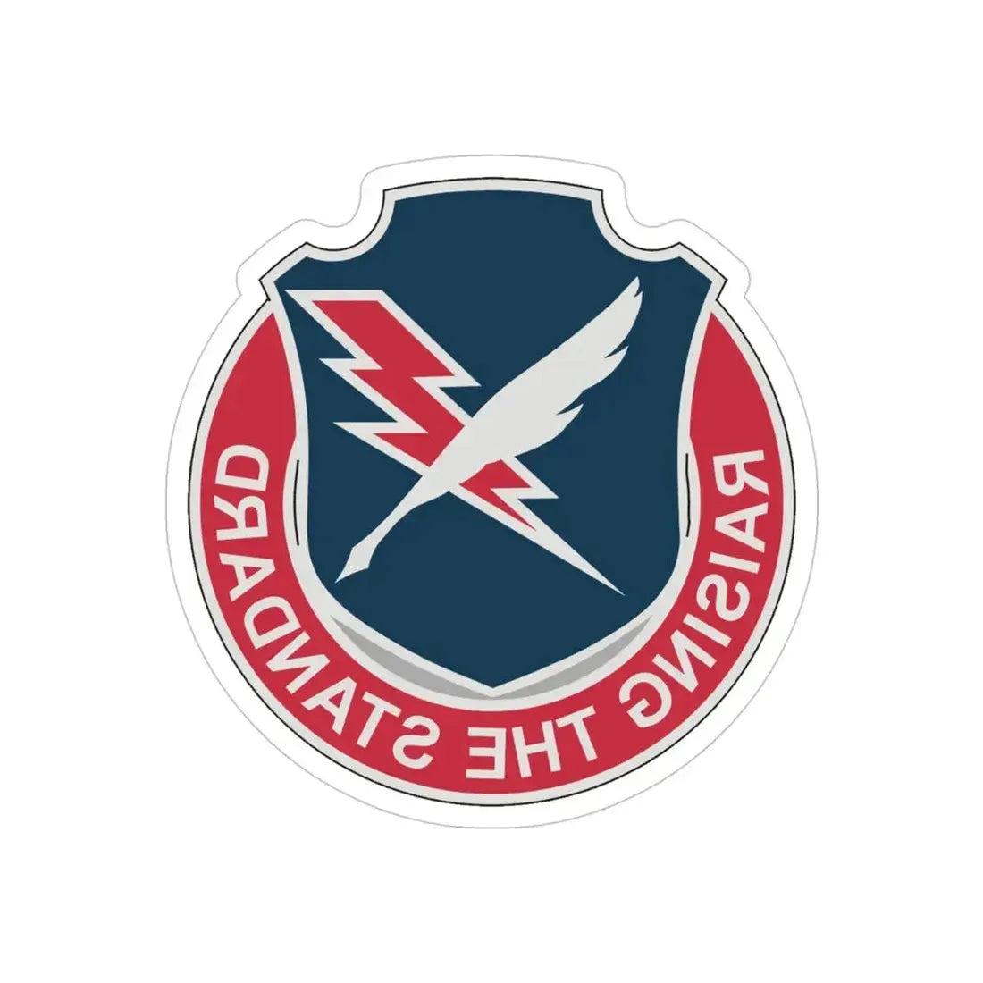 678 Personnel Services Battalion (U.S. Army) REVERSE PRINT Transparent Die-Cut STICKER - The Sticker Space
