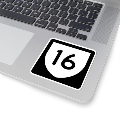 PR urban primary 16 (Puerto Rico) (Road Sign) STICKER Vinyl Kiss-Cut Decal