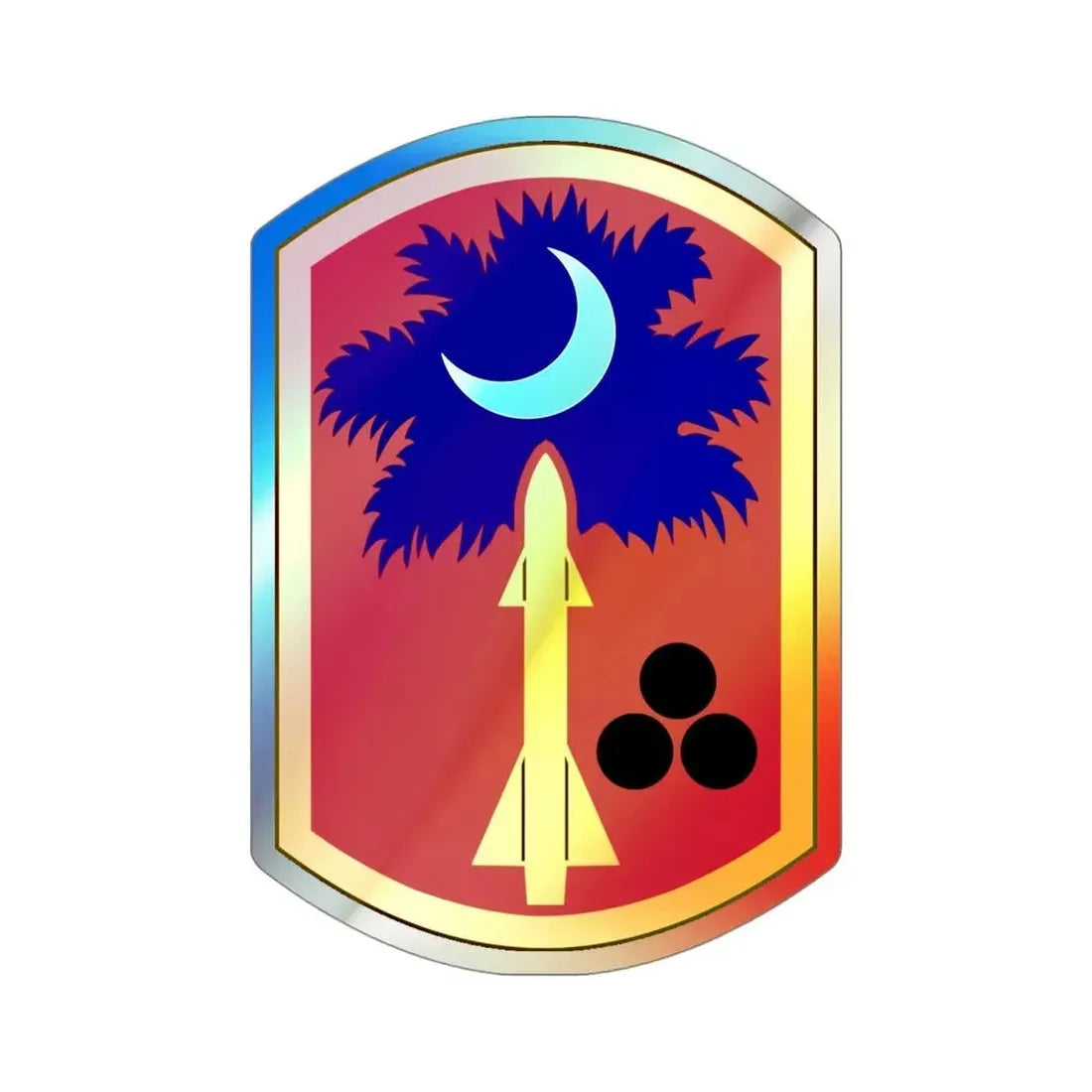 678th Air Defense Artillery Brigade (U.S. Army) Holographic STICKER Die-Cut Vinyl Decal - The Sticker Space