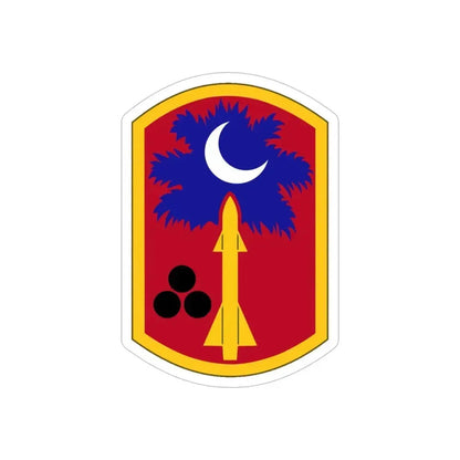 678th Air Defense Artillery Brigade (U.S. Army) REVERSE PRINT Transparent Die-Cut STICKER 5 Inch Die-Cut Transparent - The Sticker Space