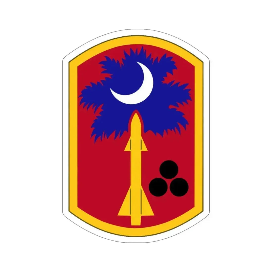 678th Air Defense Artillery Brigade (U.S. Army) STICKER Vinyl Die-Cut Decal 4 Inch - The Sticker Space