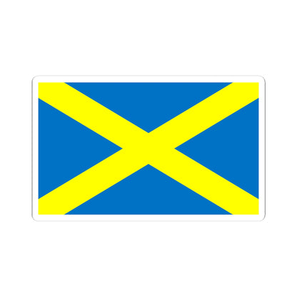 Saint Albans cross (England) STICKER Vinyl Kiss-Cut Decal