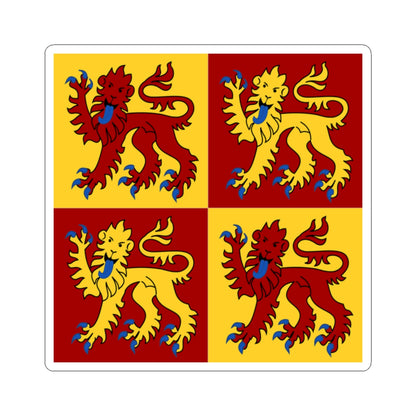 Flag of Gwynedd (United Kingdom) STICKER Vinyl Kiss-Cut Decal