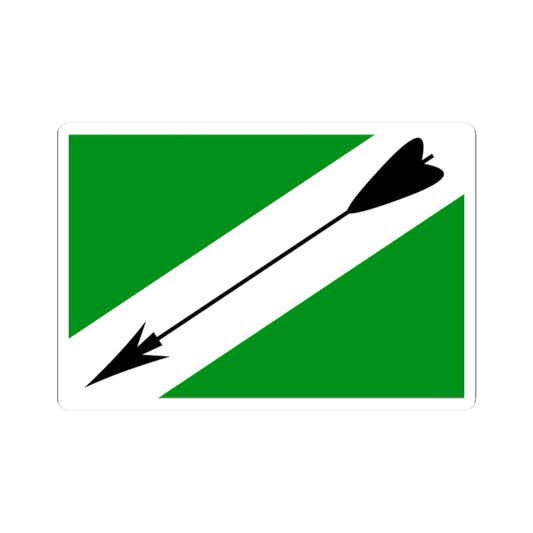 Flag of Demidovsky rayon Smolensk oblast (Russia) STICKER Vinyl Kiss-Cut Decal