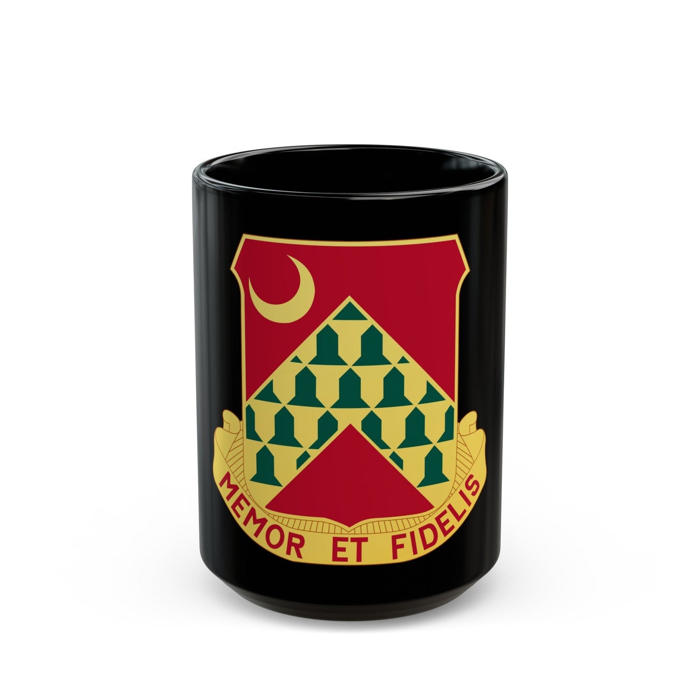 67th Air Defense Artillery Regiment (U.S. Army) Black Coffee Mug-15oz-The Sticker Space