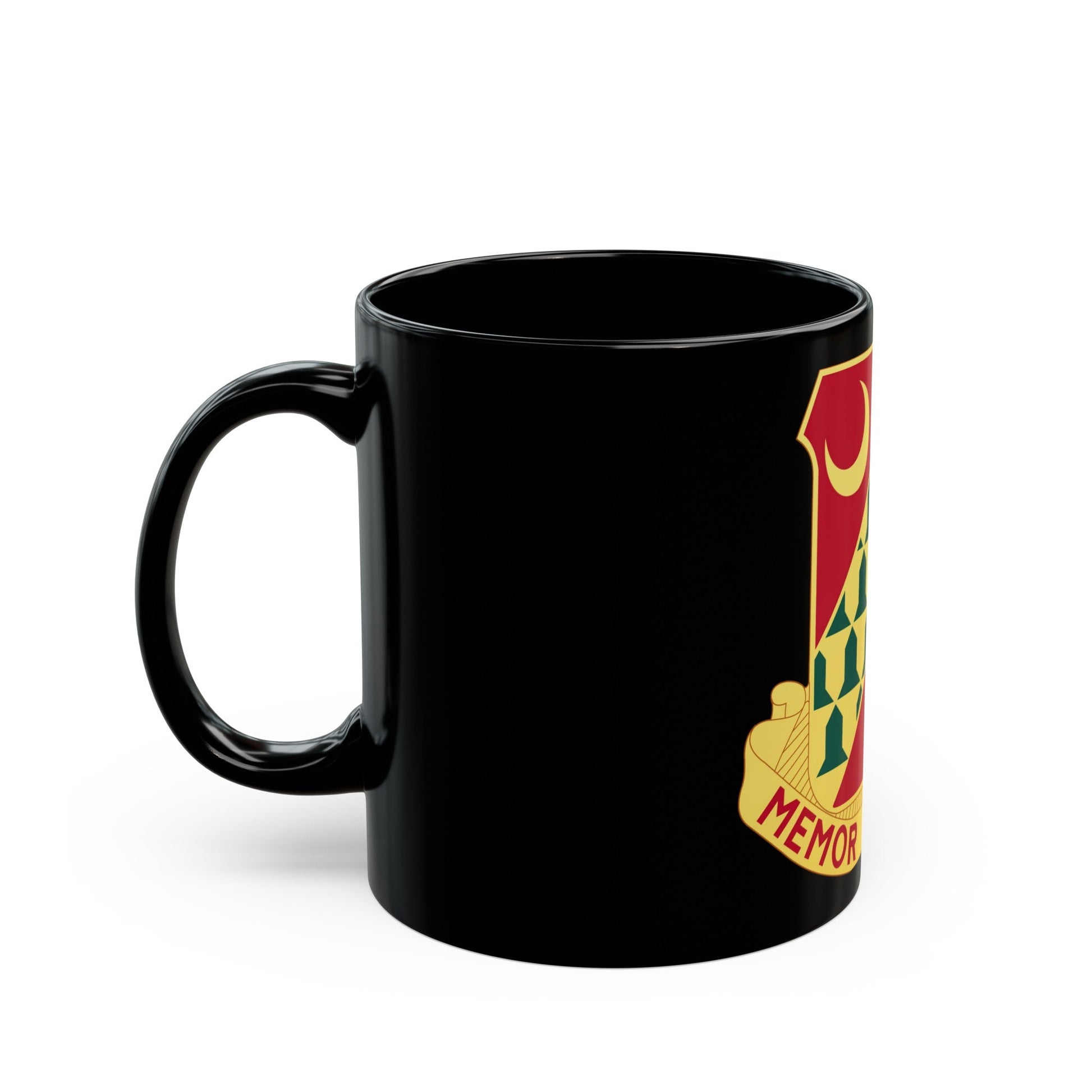 67th Air Defense Artillery Regiment (U.S. Army) Black Coffee Mug-The Sticker Space