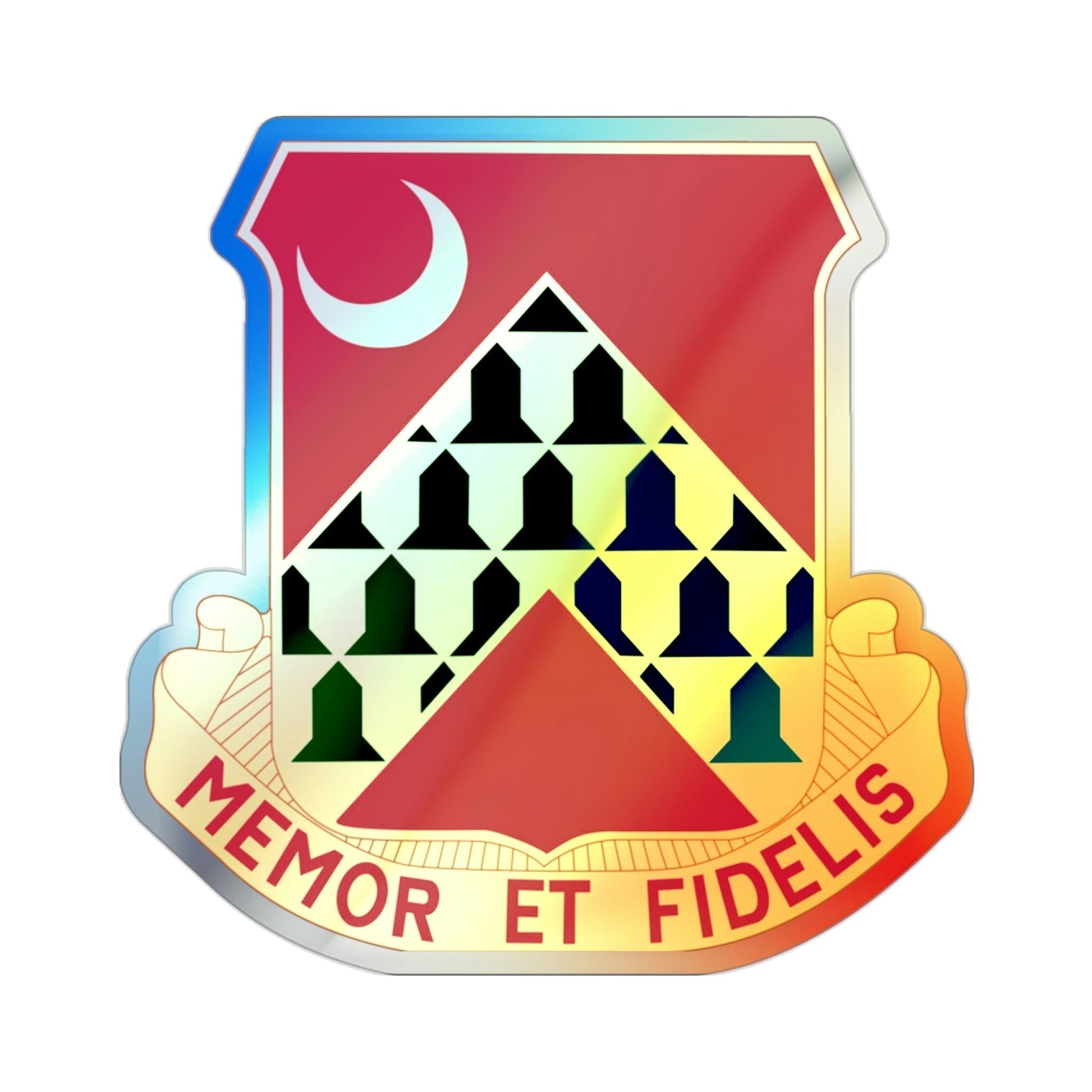 67th Air Defense Artillery Regiment (U.S. Army) Holographic STICKER Die-Cut Vinyl Decal-2 Inch-The Sticker Space