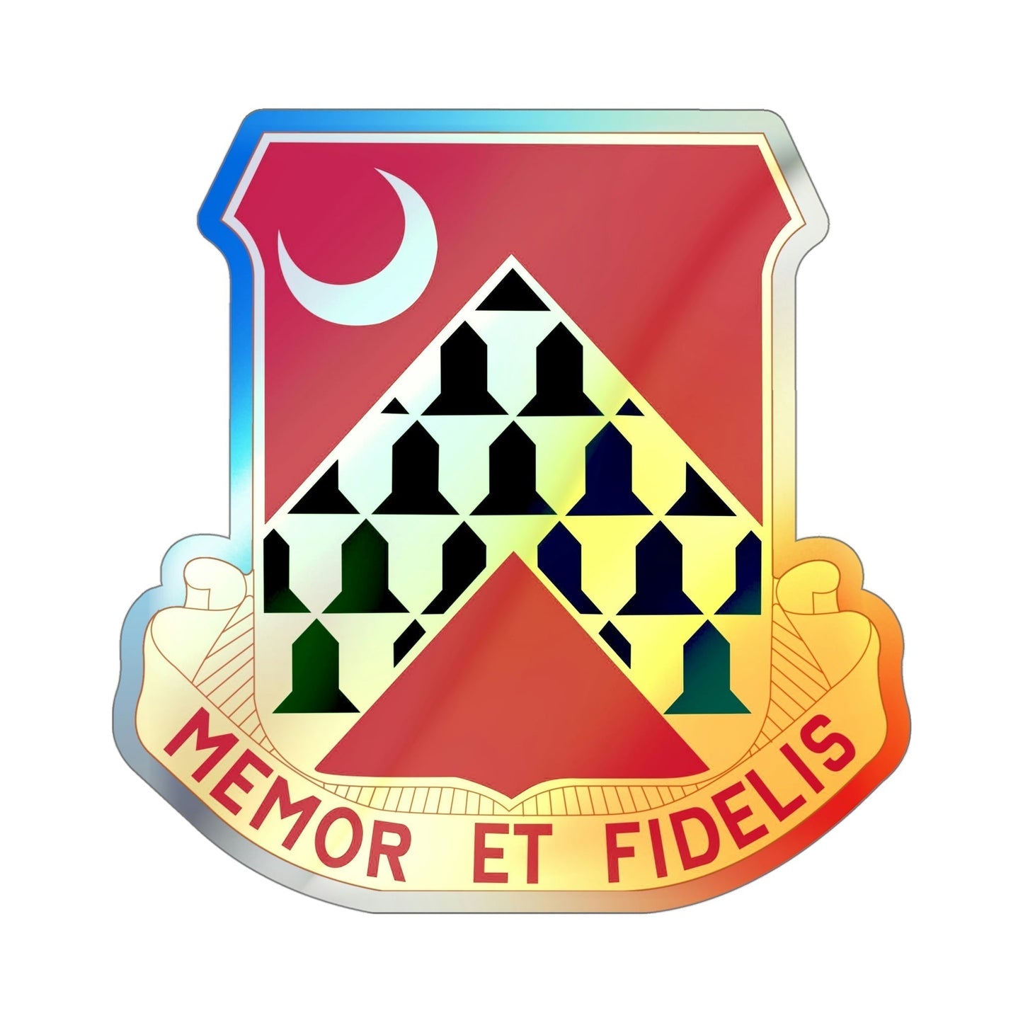 67th Air Defense Artillery Regiment (U.S. Army) Holographic STICKER Die-Cut Vinyl Decal-5 Inch-The Sticker Space