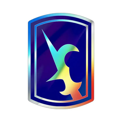 67th Maneuver Enhancement Brigade (U.S. Army) Holographic STICKER Die-Cut Vinyl Decal 5 Inch Holographic - The Sticker Space