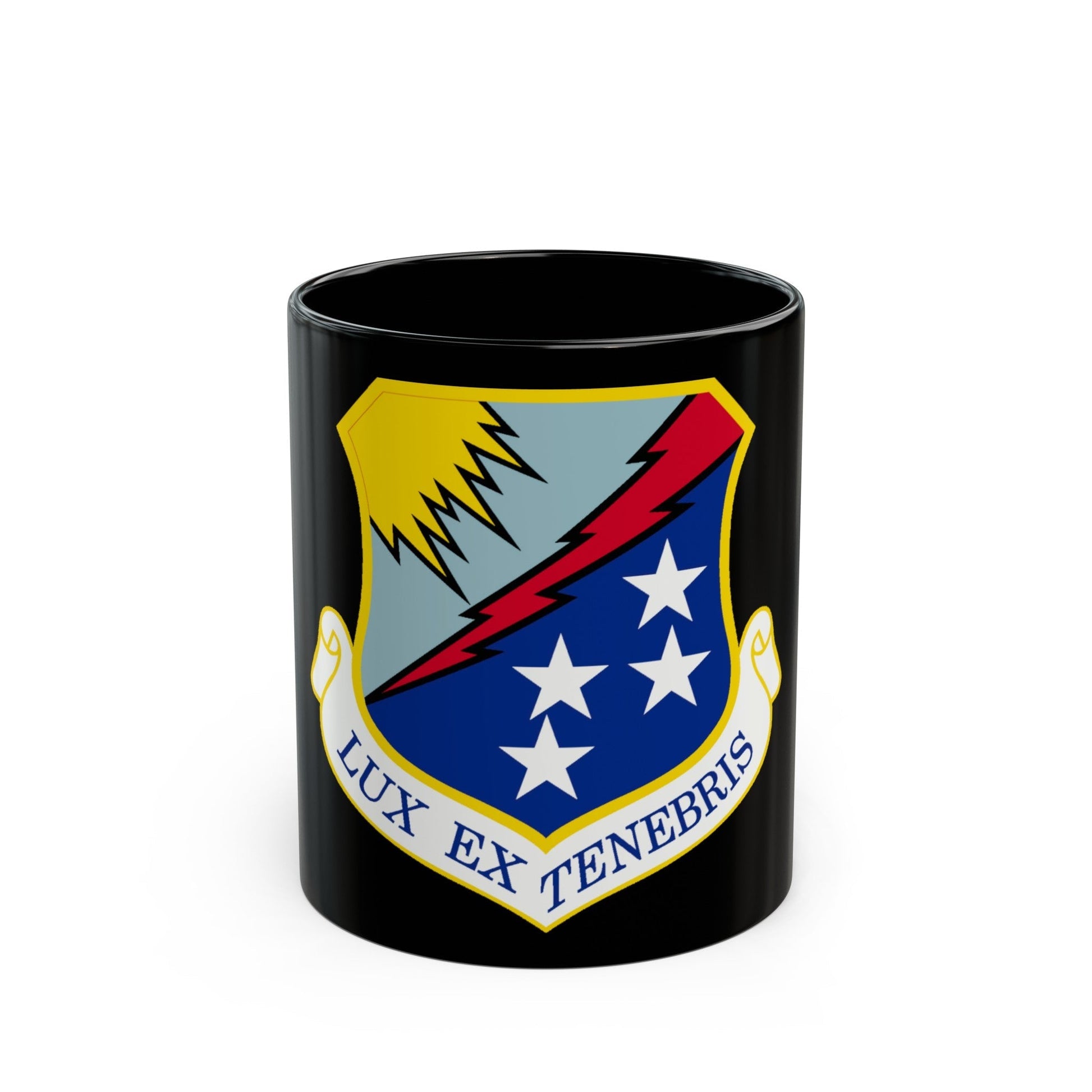 67th Network Warfare Wing (U.S. Air Force) Black Coffee Mug-11oz-The Sticker Space