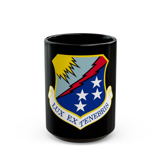 67th Network Warfare Wing (U.S. Air Force) Black Coffee Mug-15oz-The Sticker Space