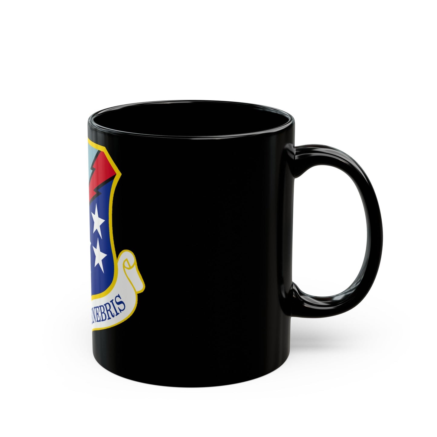 67th Network Warfare Wing (U.S. Air Force) Black Coffee Mug-The Sticker Space