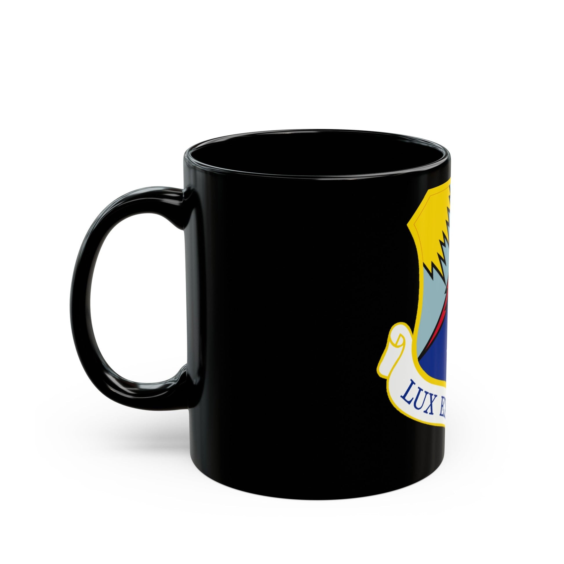 67th Network Warfare Wing (U.S. Air Force) Black Coffee Mug-The Sticker Space