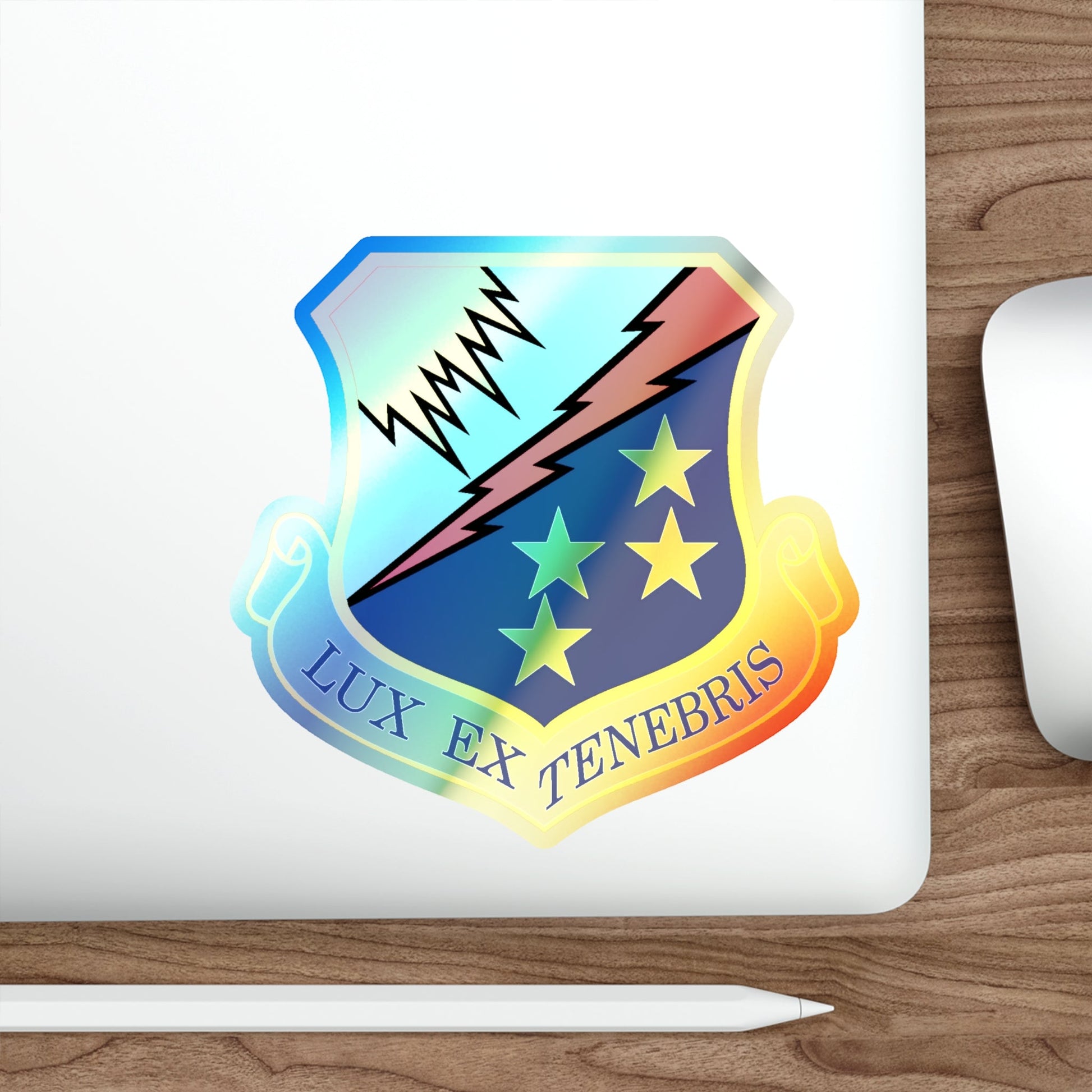 67th Network Warfare Wing (U.S. Air Force) Holographic STICKER Die-Cut Vinyl Decal-The Sticker Space