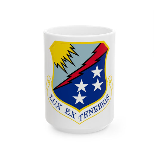 67th Network Warfare Wing (U.S. Air Force) White Coffee Mug-15oz-The Sticker Space