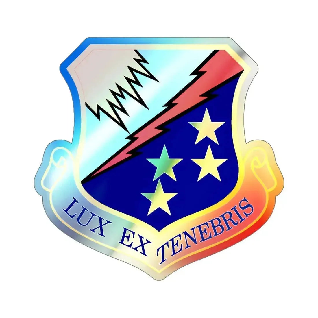 67th Network Warfare Wing (U.S. Air Force) Holographic STICKER Die-Cut Vinyl Decal - The Sticker Space