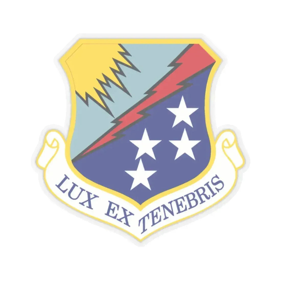 67th Network Warfare Wing (U.S. Air Force) STICKER Vinyl Kiss-Cut Decal 2 Inch Transparent - The Sticker Space