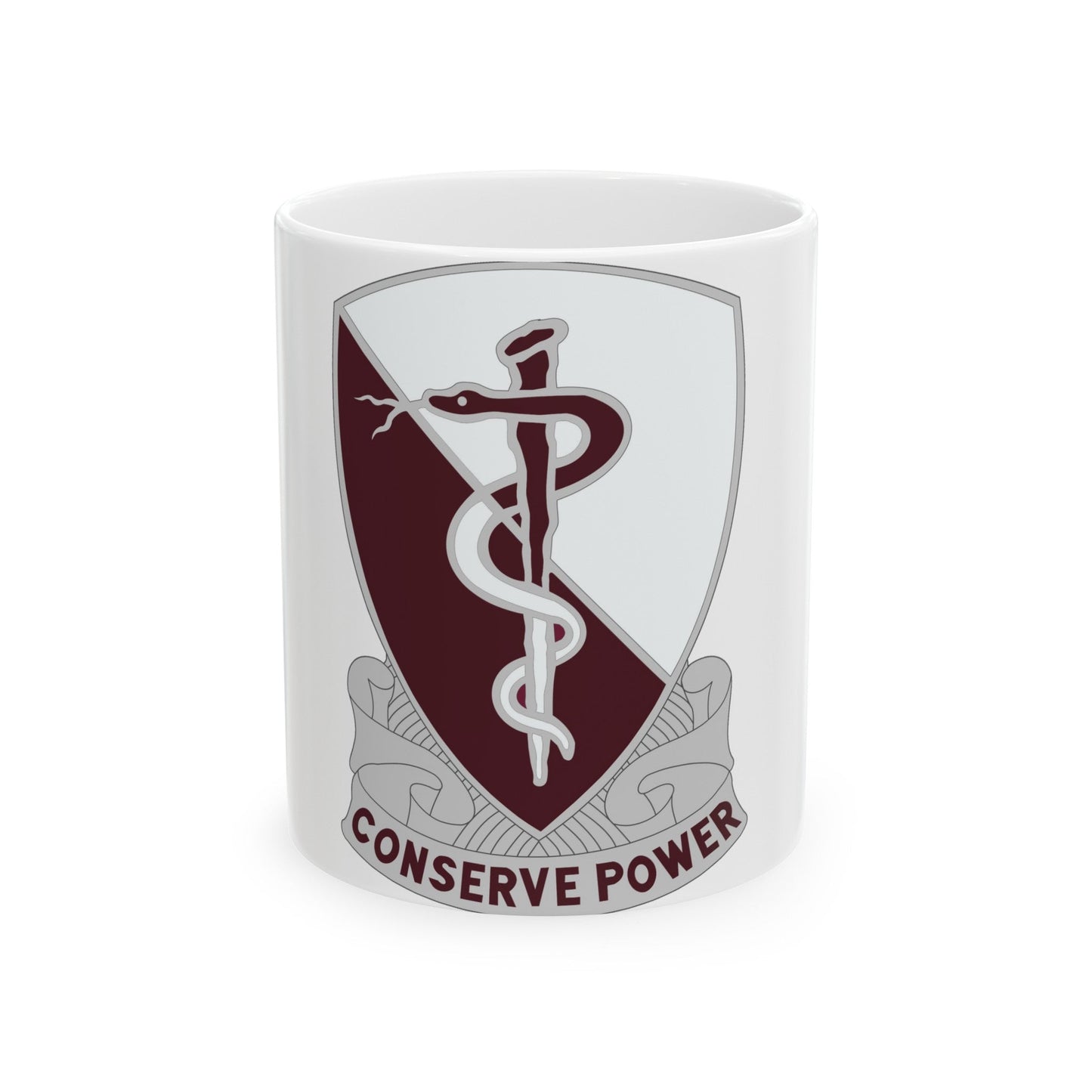 68 Medical Group (U.S. Army) White Coffee Mug-11oz-The Sticker Space