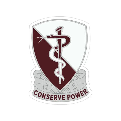 68 Medical Group (U.S. Army) Transparent STICKER Die-Cut Vinyl Decal 4 Inch - The Sticker Space