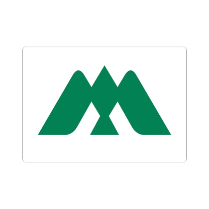 Flag of Myoko Nigata (Japan) STICKER Vinyl Kiss-Cut Decal