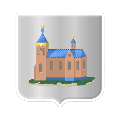 Abbekerk wapen (Netherlands) (Coat of Arms) STICKER Vinyl Kiss-Cut Decal