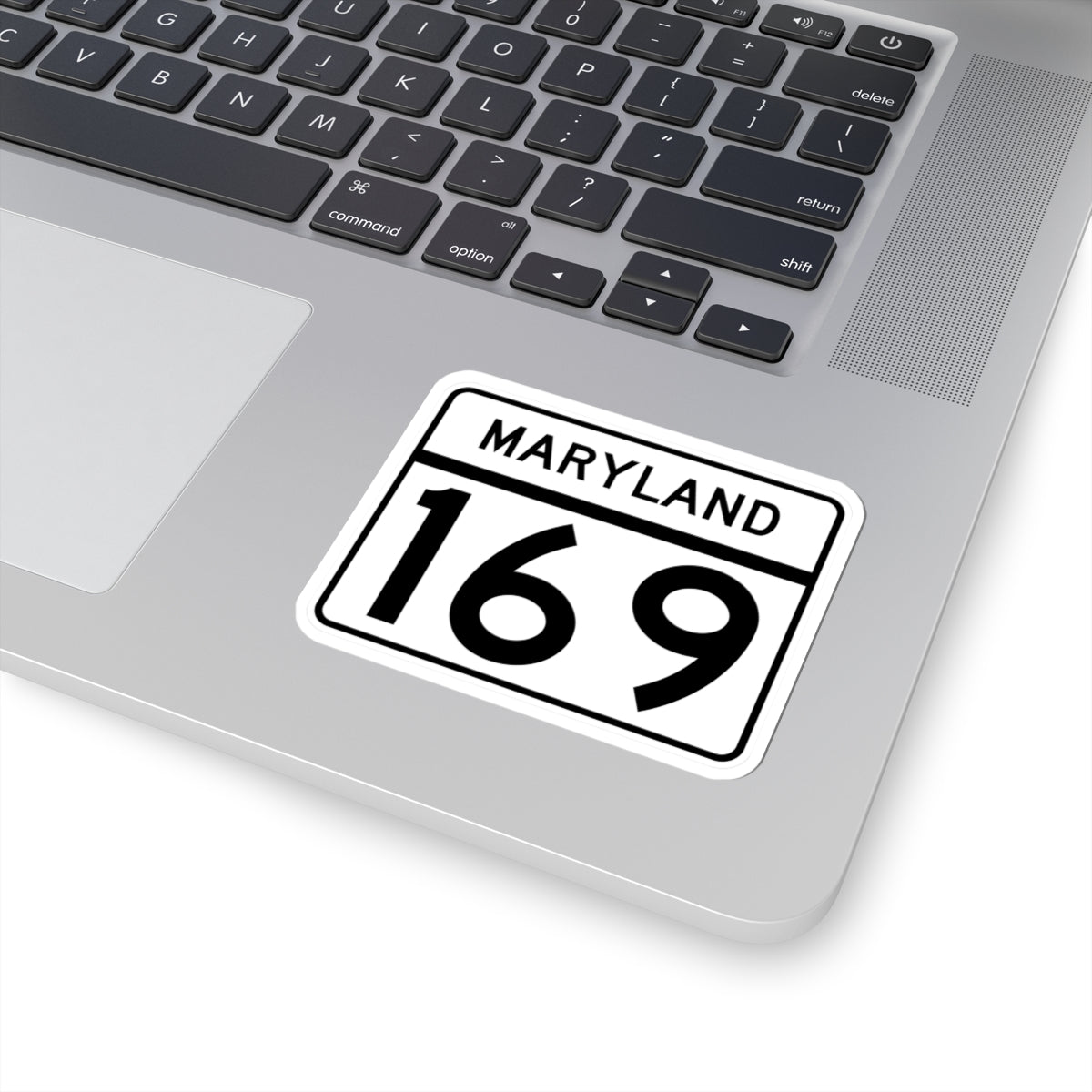 MD Route 169 (Maryland) (Road Sign) STICKER Vinyl Kiss-Cut Decal