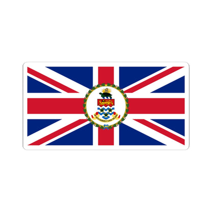 Flag of the Governor of the Cayman Islands (United Kingdom) STICKER Vinyl Kiss-Cut Decal