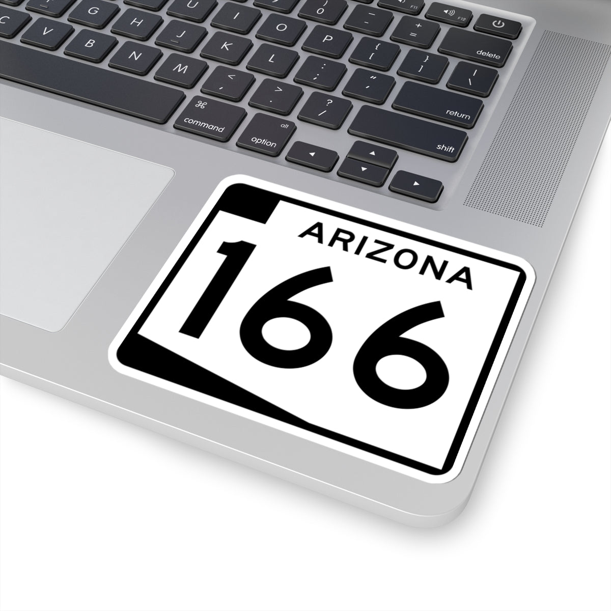 Arizona 166 (Arizona) (Road Sign) STICKER Vinyl Kiss-Cut Decal