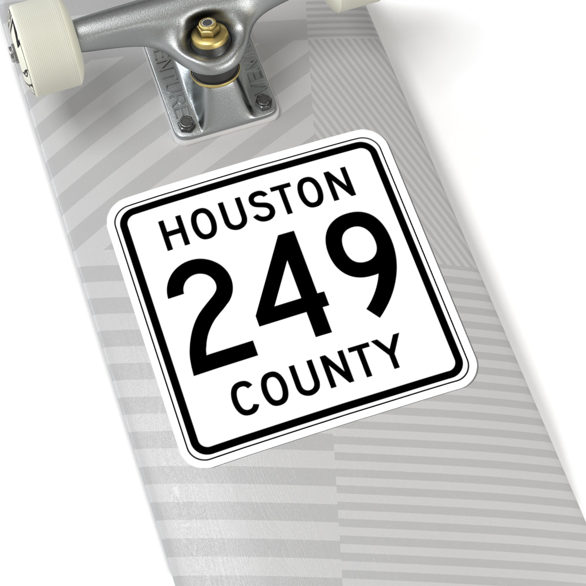 Houston County Route 249 MN (Minnesota) (Road Sign) STICKER Vinyl Kiss-Cut Decal