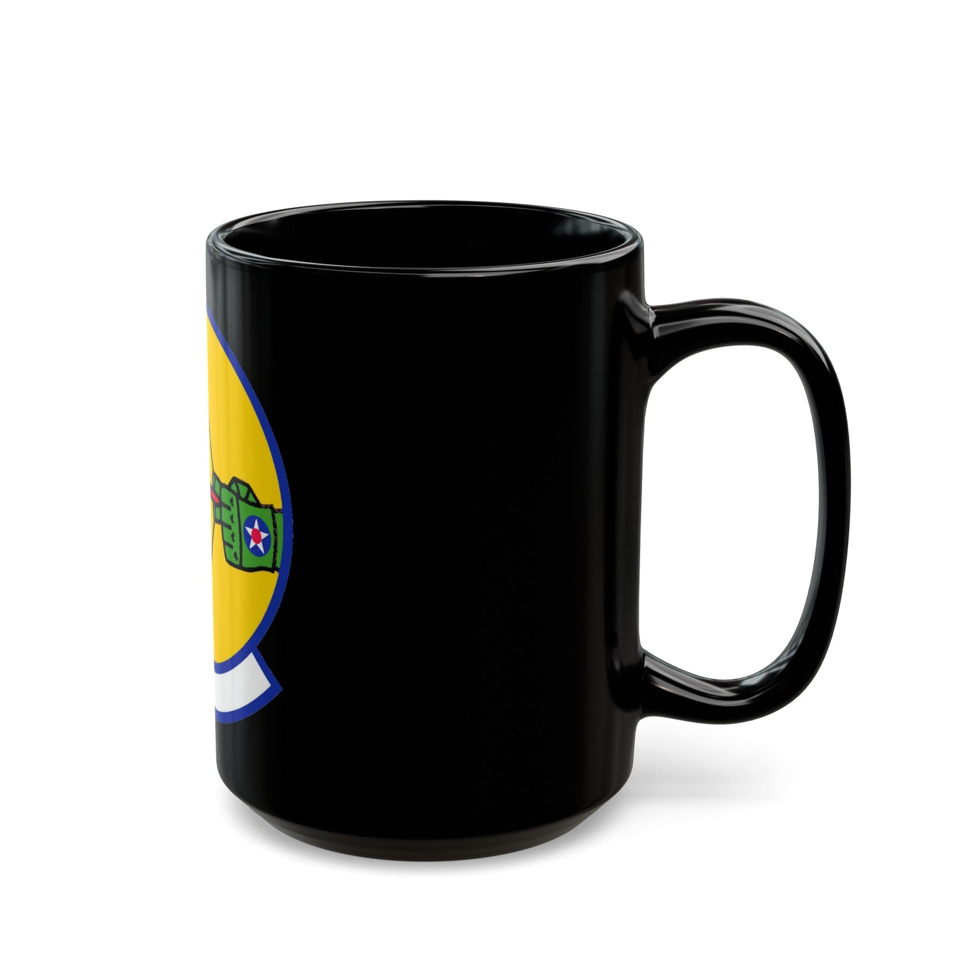 682 Air Support Operations Squadron ACC (U.S. Air Force) Black Coffee Mug-The Sticker Space