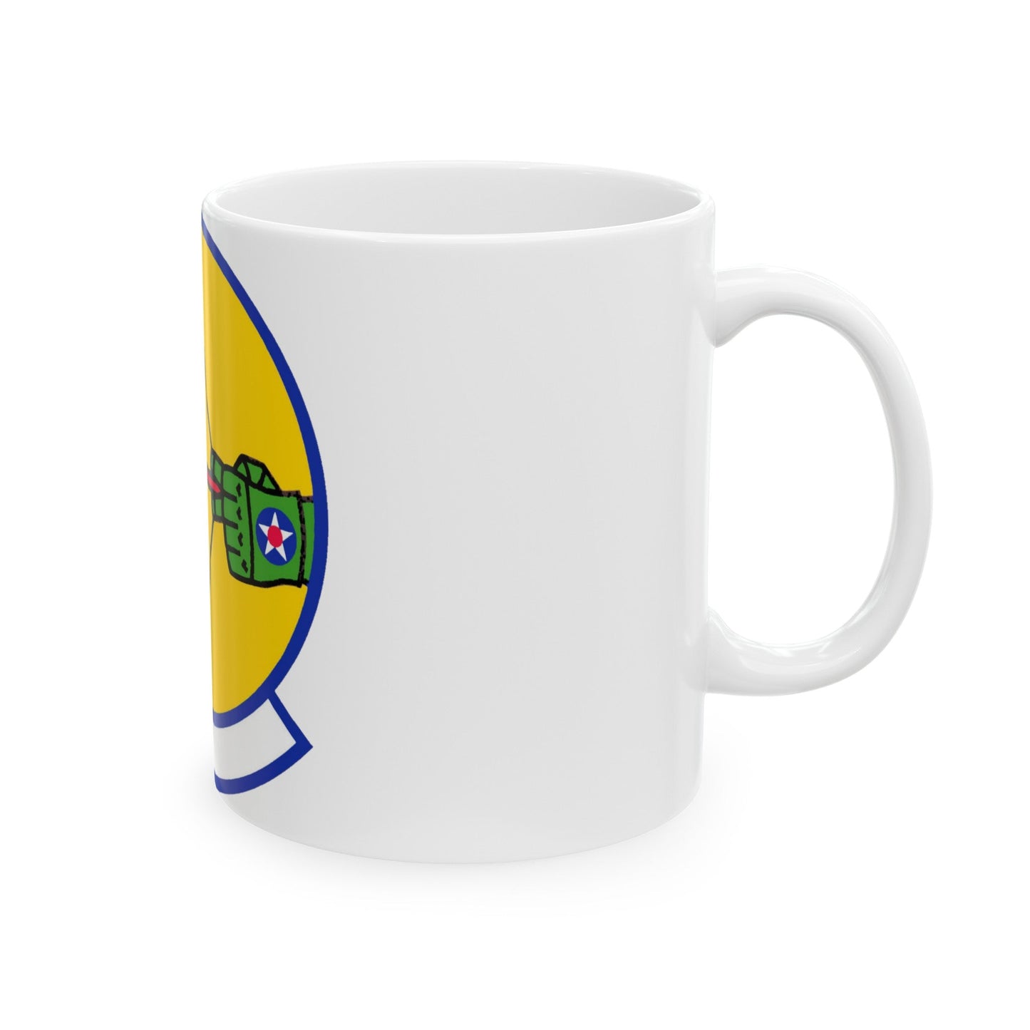 682 Air Support Operations Squadron ACC (U.S. Air Force) White Coffee Mug-The Sticker Space