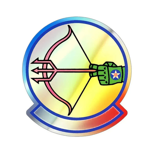 682 Air Support Operations Squadron ACC (U.S. Air Force) Holographic STICKER Die-Cut Vinyl Decal 6 Inch Holographic - The Sticker Space